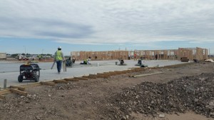Building foundation in Hobbs, NM